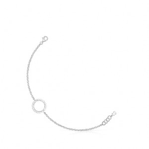 Tous Gerade Disc Armband Silber | Österreich-CEZASX269