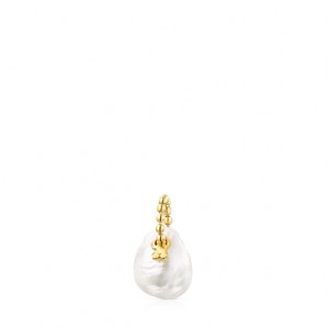 Tous Gloss With Pearl Anhänger Gold | Österreich-MVTCLQ745