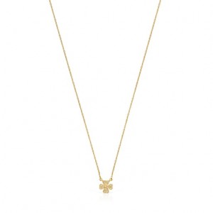Tous Good Vibes Cl With Diamonds Halskette Gold | Österreich-VSAIOP613