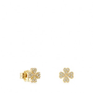 Tous Good Vibes Cl With Diamonds Ohrringe Gold | Österreich-VHUDAL301