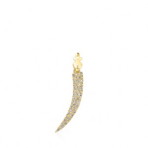 Tous Good Vibes Cornucopia With Diamonds Anhänger Gold | Österreich-UKMLST723