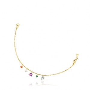 Tous Good Vibes With Gemstones Armband Gold | Österreich-BDEYNC251