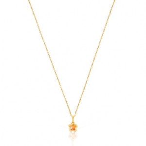Tous Gregal Flower Halskette Gold | Österreich-VCZGJR628