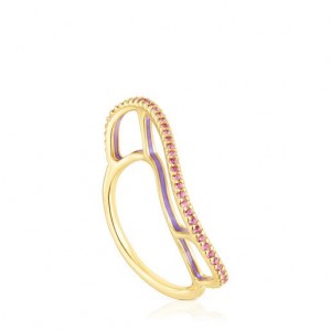 Tous Gregal With Rhodolites Ring Gold | Österreich-AXEHRV524