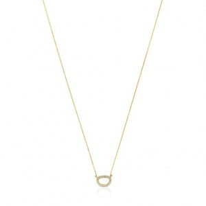 Tous Hav With Circle Of Diamonds Halskette Gold | Österreich-WRPCOM573