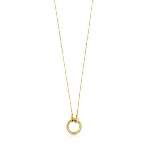 Tous Hold 47/100 Ring Halskette Gold | Österreich-KZJYNQ571