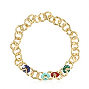 Tous Hold Gems With Gemstones Halskette Gold | Österreich-LBFDUY472