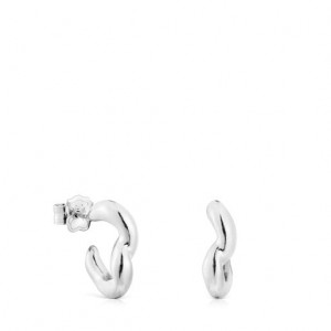 Tous Hoop New Hav Ohrringe Silber | Österreich-CTHIMA497