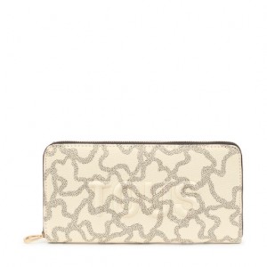 Tous Kaos Icon Geldbörse Beige | Österreich-LMKCFH879