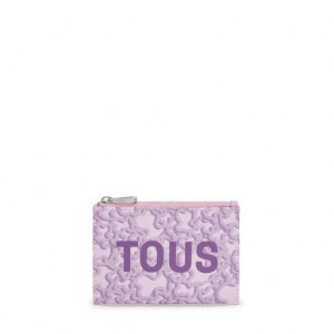 Tous Kaos Mini Evolution Change-cardholder Geldbörse Lila | Österreich-SZJLXY348