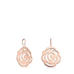 Tous Kurzes Rosa De Abril Ohrringe Rosa Gold | Österreich-OADSCZ408