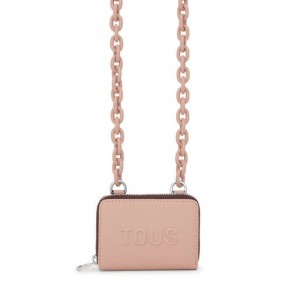 Tous La Rue New Hanging Change Geldbörse Beige | Österreich-KBRSZX325