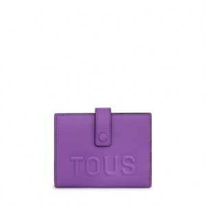 Tous La Rue Pocket Card Geldbörse Lilac | Österreich-NQZJDB692