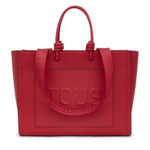 Tous Large Amaya La Rue New Handtasche Rot | Österreich-WFXPJM279