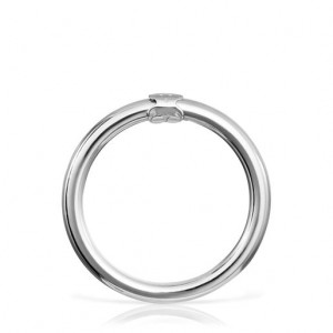 Tous Large Hold Ring Silber | Österreich-HULOEZ732