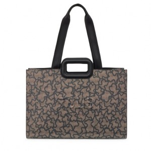 Tous Large Kaos Icon Amaya Handtasche Schwarz | Österreich-SMJFOZ532