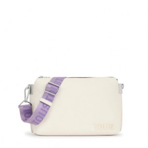 Tous Leder Candy Umhängetasche Beige | Österreich-WTPNOY765