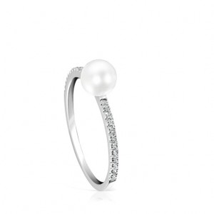 Tous Les Classiques With Diamonds Ring Silber | Österreich-PYEVWS089