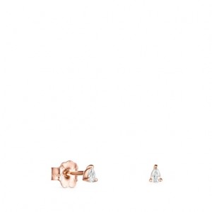 Tous Light With Diamonds Ohrringe Rosa Gold | Österreich-DQVBPN256