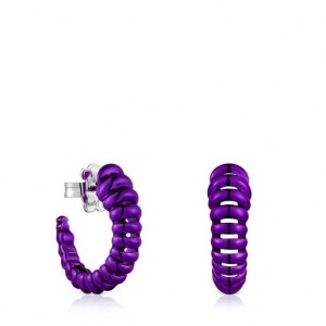 Tous Lilac Virtual Garden Ohrringe Lila | Österreich-NZKUAJ748