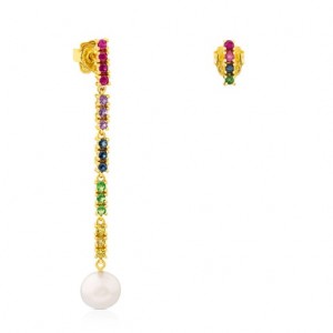 Tous Lio With Gemstones Ohrringe Gold | Österreich-ZUJLPN860