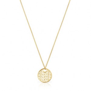 Tous Logo Halskette Gold | Österreich-NOVCBG602