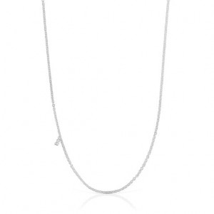 Tous Long With Round Rings Bold Bear Halskette Silber | Österreich-RBNYWZ640