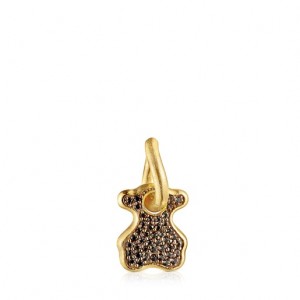 Tous Luah Bear With Quartz Anhänger Gold | Österreich-UQWLAM756