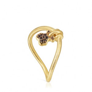 Tous Luah Bear With Quartz Ring Gold | Österreich-ZXQWAU972