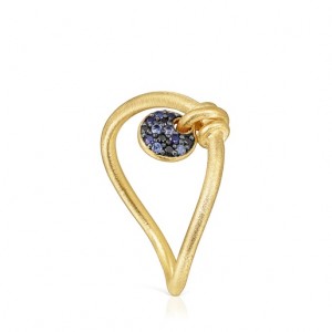 Tous Luah Luna With Sapphires Ring Gold | Österreich-CPKTSV213
