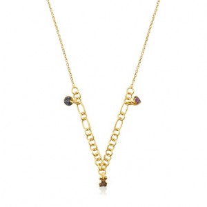 Tous Luah With Sapphires Halskette Gold | Österreich-HYWIEL406