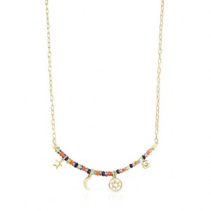 Tous Magic Nature With Four Charms Halskette Gold | Österreich-GCTOEF497