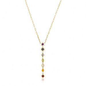 Tous Magic Nature With Gemstone Strip Halskette Gold | Österreich-RPAXUI349