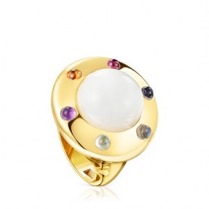 Tous Magic Nature With Moonstone Ring Gold | Österreich-MHXNZD961