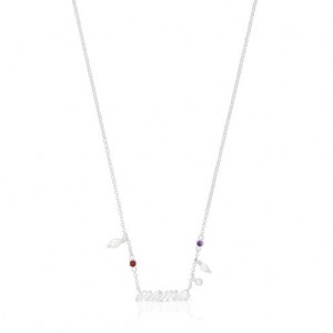 Tous Mama With Cultured Pearls Halskette Silber | Österreich-YZOGRP762