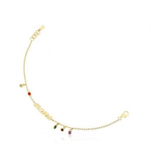 Tous Mama With Gemstones Mama Armband Gold | Österreich-WYZANH625