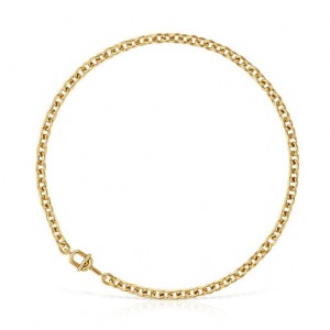 Tous Manifesto Choker With Kettenriemen Gold | Österreich-RKTUIL278
