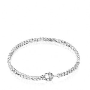 Tous Manifesto Curb Chain Armband Silber | Österreich-BTDRHW450