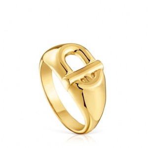 Tous Manifesto Signet With Ring Gold | Österreich-PTJXDN365