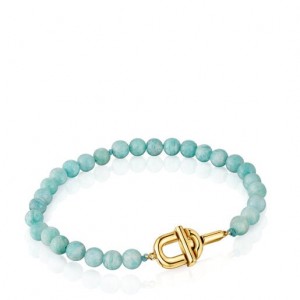 Tous Manifesto With Amazonite Armband Gold Türkis | Österreich-UHXDAZ061