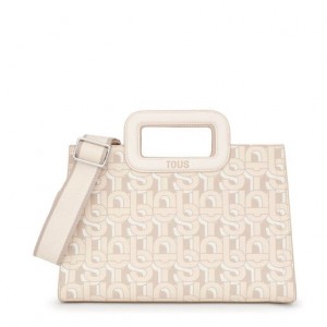 Tous Medium Amaya Manifesto Handtasche Beige | Österreich-IUCEDO602
