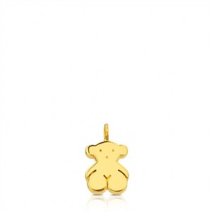 Tous Medium Bear Motif Sweet Dolls Anhänger Gold | Österreich-UJGYLT246