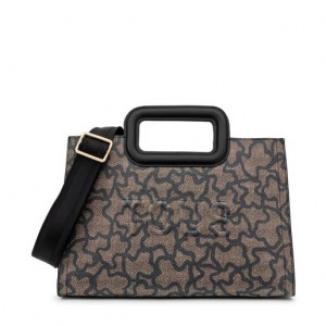 Tous Medium Kaos Icon Amaya Handtasche Schwarz | Österreich-QPVOMJ830