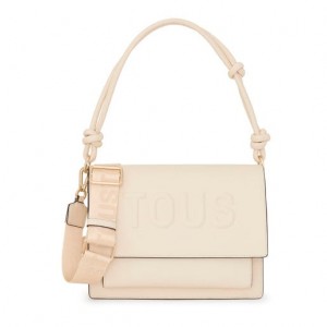 Tous Medium La Rue New Audree Umhängetasche Beige | Österreich-ICGHMB937
