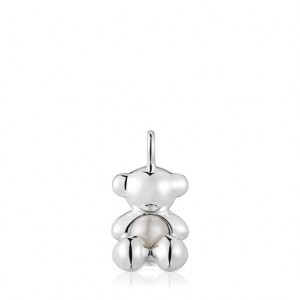 Tous Medium Mother-of-pearl Bold Bear Anhänger Silber | Österreich-SMKJFV916