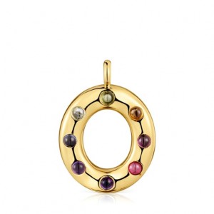 Tous Medium With Gemstones Sugar Party Anhänger Gold | Österreich-PQAKOD948