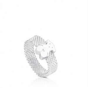 Tous Mesh Ring Silber | Österreich-ORHIQC273