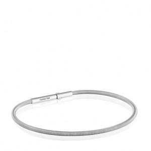 Tous Mesh Tube Steel 17 cm Armband Silber | Österreich-FBPKTN986