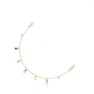 Tous Mini Ivette With Gemstones Armband Gold | Österreich-SOITBN803