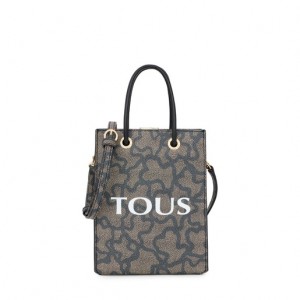 Tous Mini Kaos Icon Handtasche Schwarz | Österreich-QZEBVL826